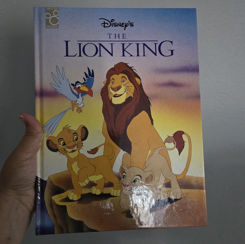 Vintage Disney The Lion King Book